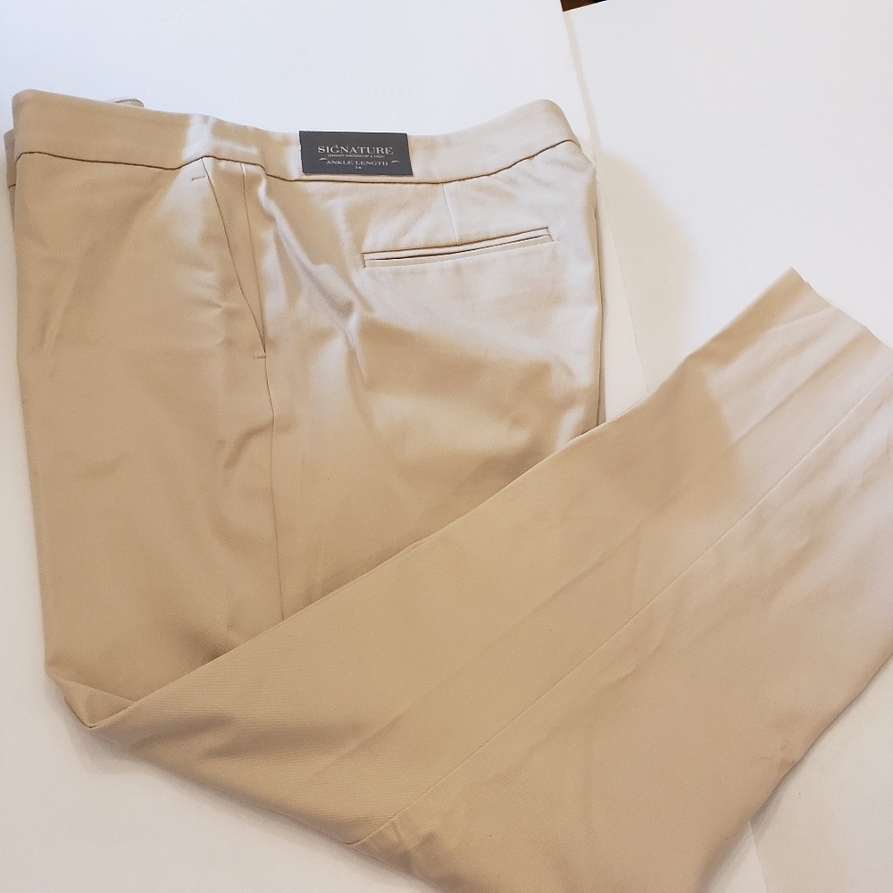 NWT Ann Taylor Size 14 Straight Ankle Pant